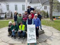 Camden Garden Club Working Together in Public Gardens