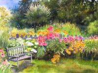 Cassie Sano as the En Plein Air Artist-Cassie will be working throughout the day at a