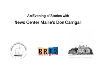 An Evening of Stories with News Center Maine's Don Carrigan