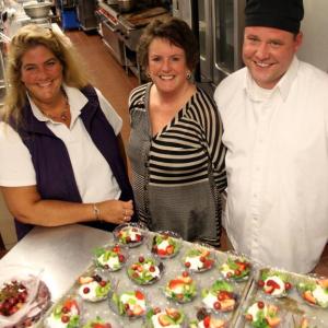 Amy Ronan, director of nutrition for Lincoln County Healthcare Senior Living, left, Registered Dietitian Dimsie Clark and Chef Cory Barter make sure the food at St. Andrews Village is not only healthy but appetizing. Amy Ronan, director of nutrition for Lincoln County Healthcare Senior Living, left, Registered Dietitian Dimsie Clark and Chef Cory Barter make sure the food at St. Andrews Village is not only healthy but appetizing.