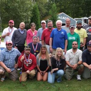 (back row left to right) John O'Leary, Josh Tiberio, Peter Gilchrist, Nancy Gilchrist, Chris Baum, Steve Hill, Lee Stoddard, Sean MacDonough, Mandy Ranslow, Pat Sheridan, Randy Rice, Todd McPhee. (Front row left to right) Caleb Jones, Evan Goodkowsky, Alex Cromwell, Dusty Stoddard, Elmer Lawson, Terri Lawson, Sam Venettuoli, Craig Sanchez, Danny Olejnik, Bob Stoddard.