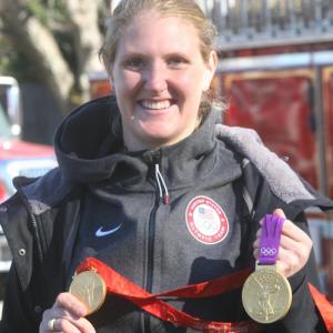 Ellie Logan, two-time Olympic Gold medalist. KEVIN BURNHAM/Boothbay Register
