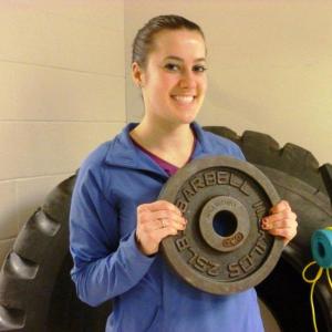 Melissa Hake, the Y’s Wellness Coordinator, holds the 25-pound weigh female contestants will be using during the “Legs of Steel” challenge. Below: Hake shows us that tires aren't just great for flipping, they can be a lot of fun, too. KATRINA CLARK/Boothbay Register Melissa Hake, the Y’s Wellness Coordinator, holds the 25-pound weigh female contestants will be using during the “Legs of Steel” challenge. KATRINA CLARK/Boothbay Register
