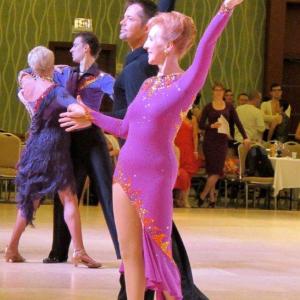 Alina Blakesley and teacher Christian Clayton at the Eastern Dancesport Championships Alina Blakesley and teacher Christian Clayton at the Eastern Dancesport Championships