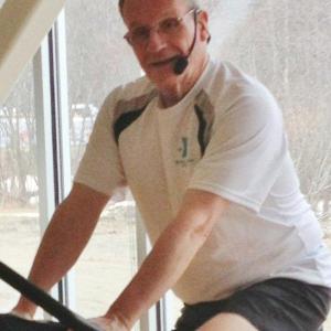Bill Gruener, the Intro to Cycling instructor. LISA KRISTOFF/Boothbay Register