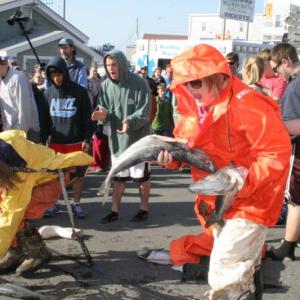Codfish relay. KEVIN BURNHAM/Boothbay Register