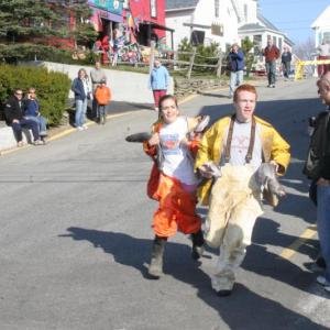 Codfish relay. KEVIN BURNHAM/Boothbay Register