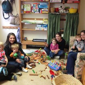 These young mothers and their children have been attending the Healthy Kids playgroup in Damariscotta for 1-2 years. LISA KRISTOFF/Boothbay Register