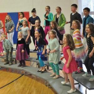 The Y-Arts Youth Chorus performs at the Boothbay Region YMCA Annual Dinner April 9. RYAN LEIGHTON/Boothbay Register