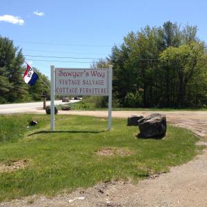 Sawyer's Way was open Memorial Day. The store is a new antiques and salvage business located in the former Army Navy surplus store. NICOLE LYONS/Boothbay Register