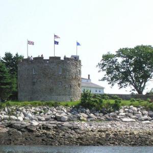 Listen to voices from history as Colonial Pemaquid reads and interprets the Declaration of Independence. Courtesy of Peggy Farrell
