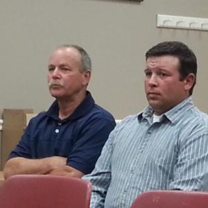 Harbor Master Nick Upham, right, and the new deputy harbor master, Mark Warren. KATRINA CLARK/Boothbay Register Harbor Master Nick Upham, right, and the new deputy harbor master, Mark Warren. KATRINA CLARK/Boothbay Register