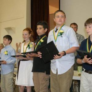 The 2013 graduating class at Southport Central School. From left are Gerald Gagne, Liam Cullina, Grace Robinson, Cameron Moeller, Reed Beavis and Will LaBrecque. KEVIN BURNHAM/Boothbay Register The 2013 graduating class at Southport Central School. From left are Gerald Gagne, Liam Cullina, Grace Robinson, Cameron Moeller, Reed Beavis and Will LaBrecque. KEVIN BURNHAM/Boothbay Register