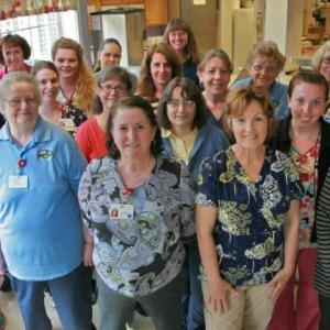 Nurses, certified nursing assistants and other staff members who have real relationships with their residents are the key to the Gregory Wing’s five-star rating from the Center for Medicare and Medicaid Services. Lincoln County Healthcare’s other nursing facility, Cove’s Edge Long-Term Care in Damariscotta, also received five stars. Courtesy of Lincoln County Healthcare Nurses, certified nursing assistants and other staff members who have real relationships with their residents are the key to the Gregory Wing’s five-star rating from the Center for Medicare and Medicaid Services. Lincoln County Healthcare’s other nursing facility, Cove’s Edge Long-Term Care in Damariscotta, also received five stars. Courtesy of Lincoln County Healthcare