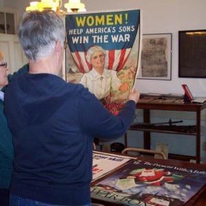 Volunteers Jan Reit and Judy Eastwood enjoy their time cataloguing posters in the historical society’s collection. The historical society also seeks volunteer help with greeting, baking, fundraising, publicity, exhibits, office work and more. Courtesy of the Boothbay Region Historical Society Volunteers Jan Reit and Judy Eastwood enjoy their time cataloguing posters in the historical society’s collection. The historical society also seeks volunteer help with greeting, baking, fundraising, publicity, exhibits, office work and more. Courtesy of the Boothbay Region Historical Society