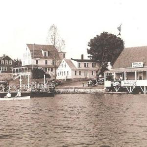 Cozy Harbor Store in the 1930s, right, and Cozy Harbor House, left. Courtesy of the Hendricks Hill Museum Cozy Harbor Store in the 1930s, right, and Cozy Harbor House, left. Courtesy of the Hendricks Hill Museum