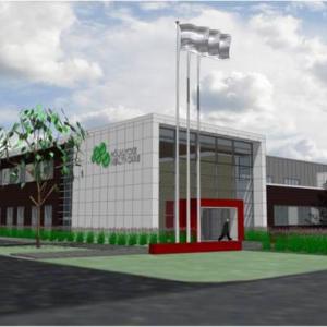 Molnlycke Health Care provided this rendering of its newly built Brunswick plant.
