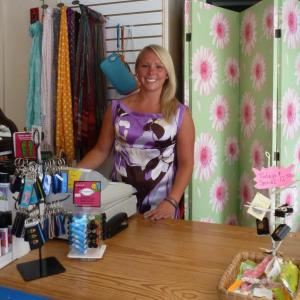 Gretchen Gimbel, manager of Gretchen's Closet. KATRINA CLARK/Boothbay Register Gretchen Gimbel, manager of Gretchen's Closet. KATRINA CLARK/Boothbay Register