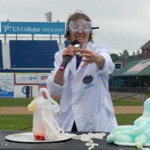 Taryn “Lightning Lucy” Friedman of Mad Science of Maine plans to make science fun at “Wings Over Wiscasset” on August 6. Courtesy of Mad Science
