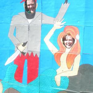 Circus photo-op. Courtesy of Tara Hire