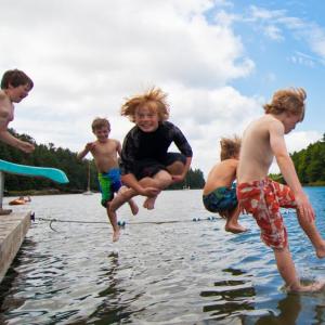 Boys and girls can spend their last days of summer vacation at a five-day camp at Chewonki. Courtesy of Chewonki
