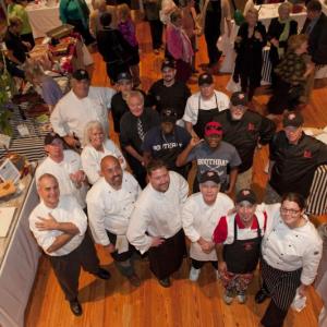 The chefs of the 2012 Claw Down went head-to-head to see who could come up with the best lobster bite. This year, 19 chefs will again face off to see who can make the best dish. Courtesy of Ted Axelrod The chefs of the 2012 Claw Down went head-to-head to see who could come up with the best lobster bite. This year, 19 chefs will again face off to see who can make the best dish. Courtesy of Ted Axelrod