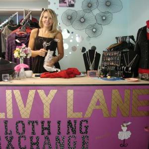 Heather Peaslee now gets to share her passion for fashion at Livy Lane Clothing Exchange on Route 1 in Wiscasset. SUSAN JOHNS/Wiscasset Newspaper