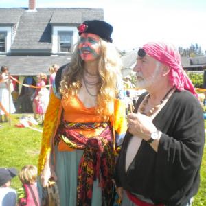 Circus participants on Monhegan August 17. Courtesy of Tara Hire Circus participants on Monhegan August 17. Courtesy of Tara Hire