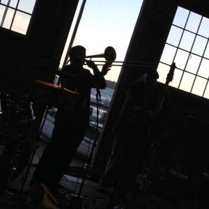 The sounds of the Sheepscot Jazz & Swing Company entertained party guest at Boothbay Harbor Shipyard on August 15. RYAN LEIGHTON/Staff Reporter