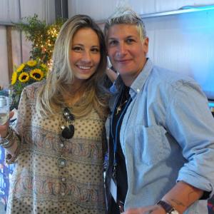 Michele Ragussis, right, host celebrity chef, and sous chef Davina Thomasula, both from The Pearl in Rockland. SUZI THAYER/Boothbay Register