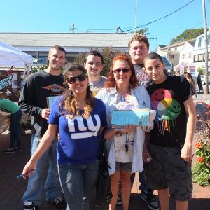 "The Fighting Mongooses," a veteran team of treasure hunters ready to try their luck at cracking this year's clues. RYAN LEIGHTON/Boothbay Register