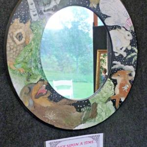 Mirror by artist Helen Farnham. KATRINA CLARK/Boothbay Register