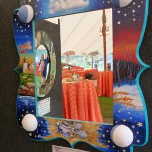 Mirror by artist Mark Mellor. KATRINA CLARK/Boothbay Register