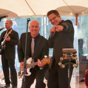 The Time Pilots rocked the tent. KATRINA CLARK/Boothbay Register