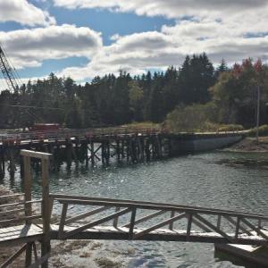 THE PRATTS Island Bridge project has progressed as hoped, engineer Skip Rideout said. The bridge is expected to be finished before Thanksgiving. BEN BULKELEY/Boothbay Register THE PRATTS Island Bridge project has progressed as hoped, engineer Skip Rideout said. The bridge is expected to be finished before Thanksgiving. BEN BULKELEY/Boothbay Register