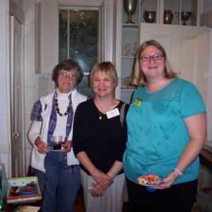 Honorees at the BRHS Volunteer Appreciation reception, from left, Doreen Dun, Mylese See and outgoing Executive Director Betsy Spekke. Courtesy of Susan E. Lloyd