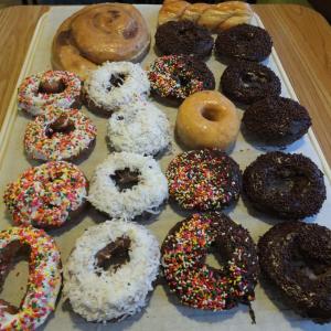 A sampling of some of the fresh pastries at Baker’s Way. SUZI THAYER/Boothbay Register