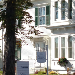 Cheese at Boothbay Region Historical Society. NICOLE LYONS/Boothbay Register