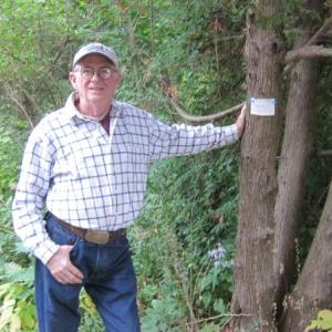 James D. Lippincott, poses with his coupon. Courtesy of Peter Gilchrist