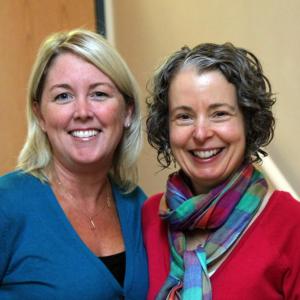 Registered Dietitian Ann Boe, right, will join Speech Therapist Jennifer Bryce at the November 7 meeting of the Lincoln County Parkinson’s Disease Support Group. Boe will discuss the specific nutrition issues affecting people with Parkinson’s. Courtesy of LincolnHealth