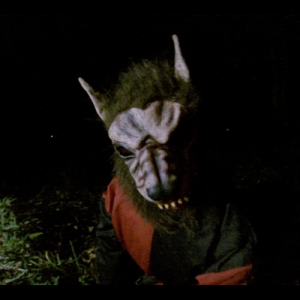 A werewolf waits in the woods at the Cook’s Landing haunted hayride in Edgecomb. RYAN LEIGHTON/Boothbay Register A creepy werewolf waits in the woods at the Cook’s Landing haunted hayride in Edgecomb. RYAN LEIGHTON/Boothbay Register