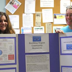 photo of Michaela Stone and Carolyn Shubert