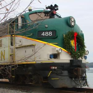 Maine Eastern Railroad train