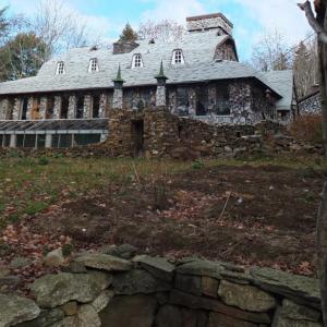 An outsider’s view from a distance at the mysterious house. RYAN LEIGHTON/Boothbay Register