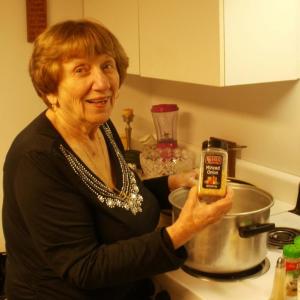 Master meatball chef Ellie Paoletti Taylor will head the kitchen crew at the November 16 supper. Courtesy of Tom Eichler Master meatball chef Ellie Paoletti Taylor will head the kitchen crew at the November 16 supper. Courtesy of Tom Eichler