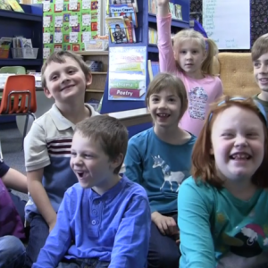 Second graders in Mrs. Crocker’s class at Boothbay Region Elementary School. RYAN LEIGHTON/Boothbay Register