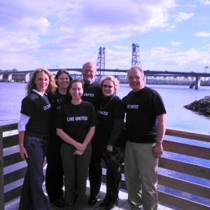 Courtesy of Barbara Reinertsen Fall United Way Campaign drawing to a close. “Loaned Executives” join United Way of Mid Coast Maine staff and volunteers in the fall to provide information on community needs and services, deliver individual and workplace solicitations, and help the community reach its $1,930,000 goal. The Sagadahoc Bridge in the background has been nicknamed the “Harriet Bridge” by the campaign assistants, in honor of the 93-year-old woman featured in this year’s video (www.uwmcm.org) who used to walk across the bridge bef