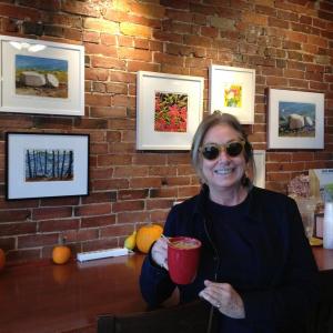 Photo of Suzi Thayer at Red Cup Cafe