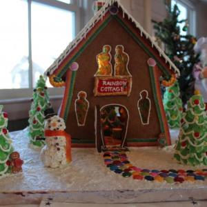 Photo of Rainbow Cottage gingerbread