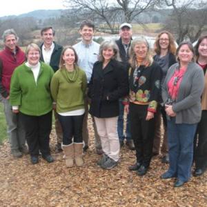 Members of the 12 Rivers Conservation Initiative Steering Committee in December 2013. Courtesy of Stacy Benjamin committee